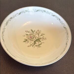 Diamond China Romance Floral Bowl made in Japan